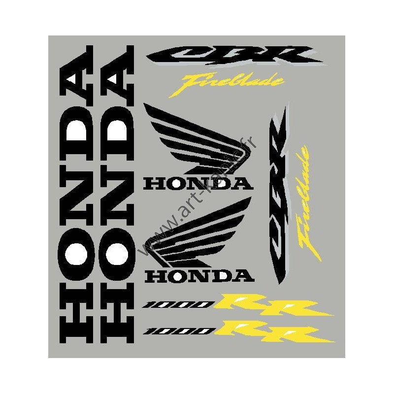 Honda cbr 1000 rr decals #2