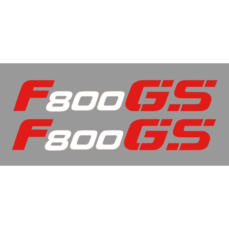 2 Stickers autocollant F800GS