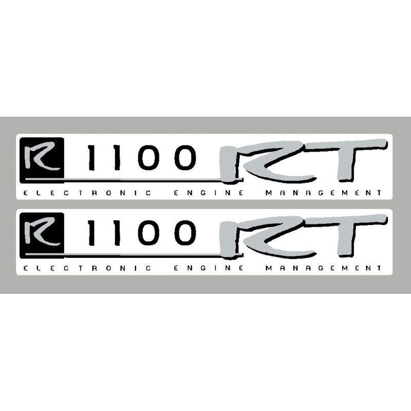 2 Sticker R1100RT noir argent