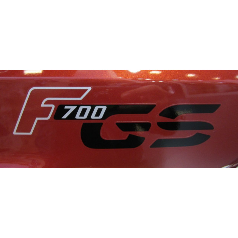 2 stickers autocollants F700GS BMW