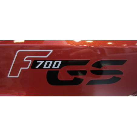 2 stickers autocollants F700GS BMW