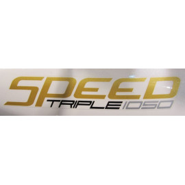 2 stickers autocollants Speed Triple 1050