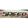 2 stickers autocollanrts Speed triple R