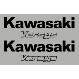 Kit stickers autocollants Versys 600 kawasaki 2013-14