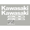 Kit stickers autocollants Z800 Kawasaki
