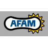 Sticker logo AFAM couleur