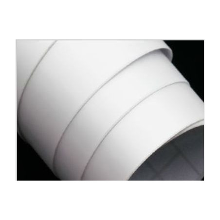 Vinyle pour covering carbone blanc mat