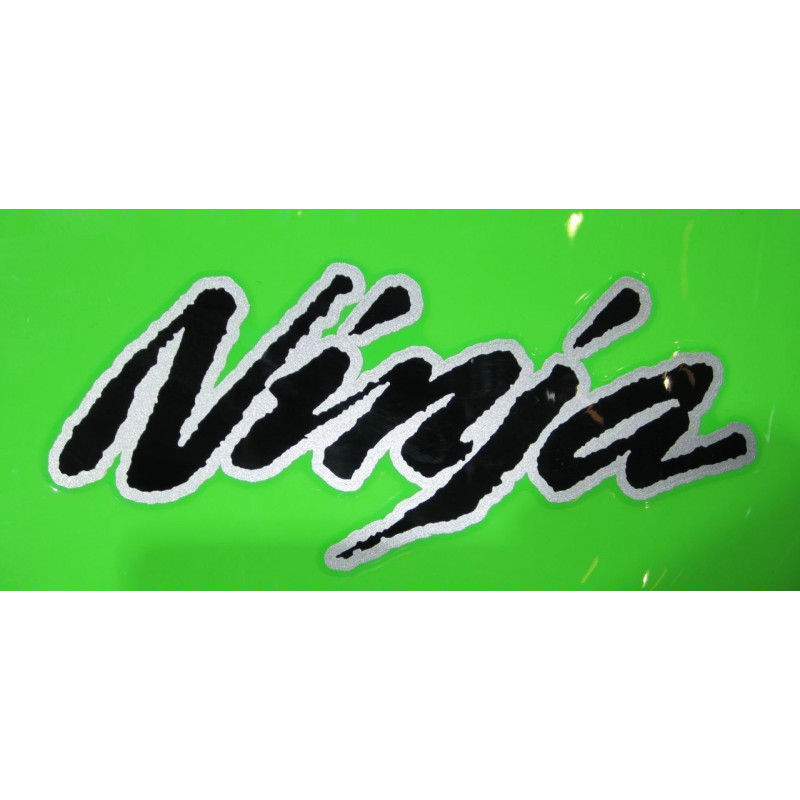 2 stickers autocollant Ninja avec contour