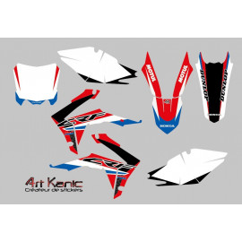 Kit sticker cross Honda CR ou CRF de 2001 à 2015