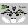 Kit stickers cross Kawasaki KX ou KXF de 2001 à 2015