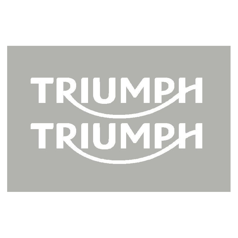 2 stickers TRIUMPH 2014 à