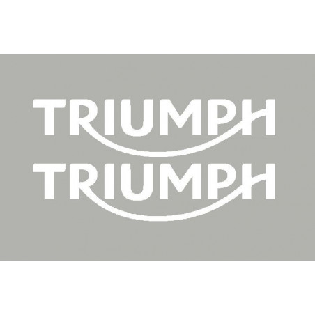 2 stickers for TRIUMPH 2010...