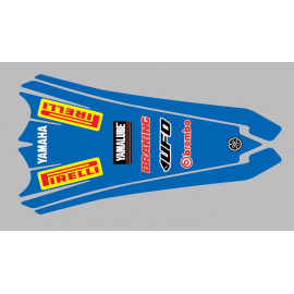 Sticker garde boue arrière pour Yamaha YZ ou YZF