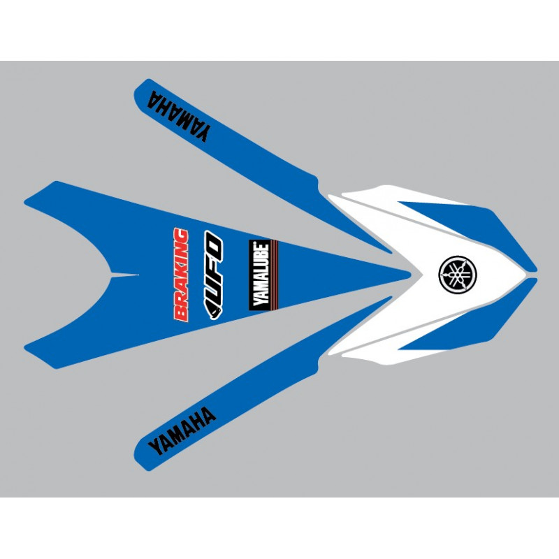 Sticker garde boue avant pour Yamaha YZ ou YZF