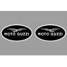 2 logos autocollant Moto Guzzi inversé