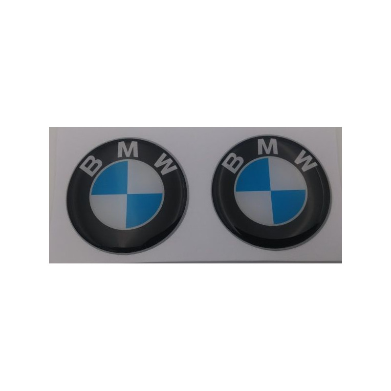 Logo BMW diamètre 40 mm en relief 3D