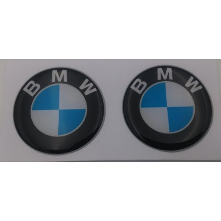 Logo BMW diamètre 40 mm en relief 3D