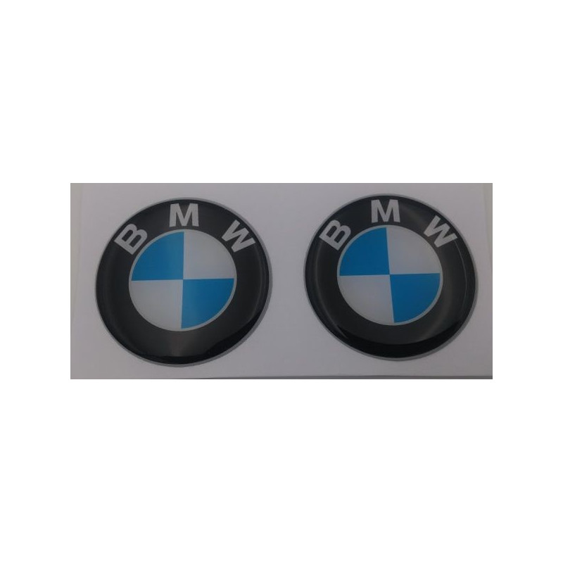 Logo Sigle Embleme BMW M Adhésif Métal 73mm*27mm