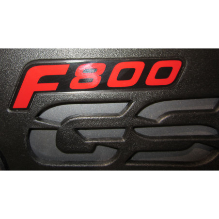 2 aufkleber F800GS -schwarz