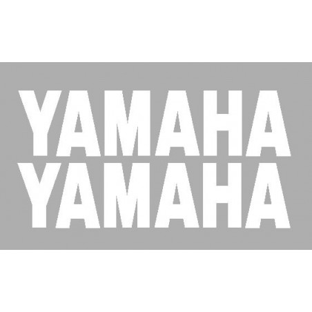 sticker autocollant de lettrages Yamaha