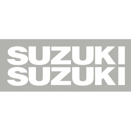 2 lettrage Suzuki dim 310x50 mm