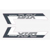 2 stickers for Honda DAX red