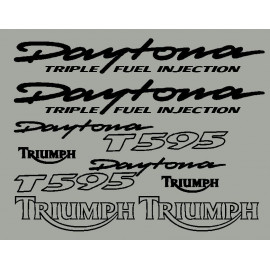 Kit sticker Triumph Daytona 595