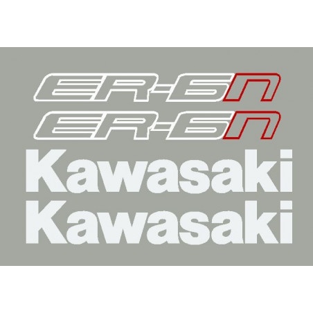 Kit stickers autocollants ER6n Kawasaki 2013-14