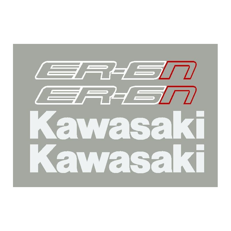 Kit stickers  autocollants ER6n  Kawasaki 