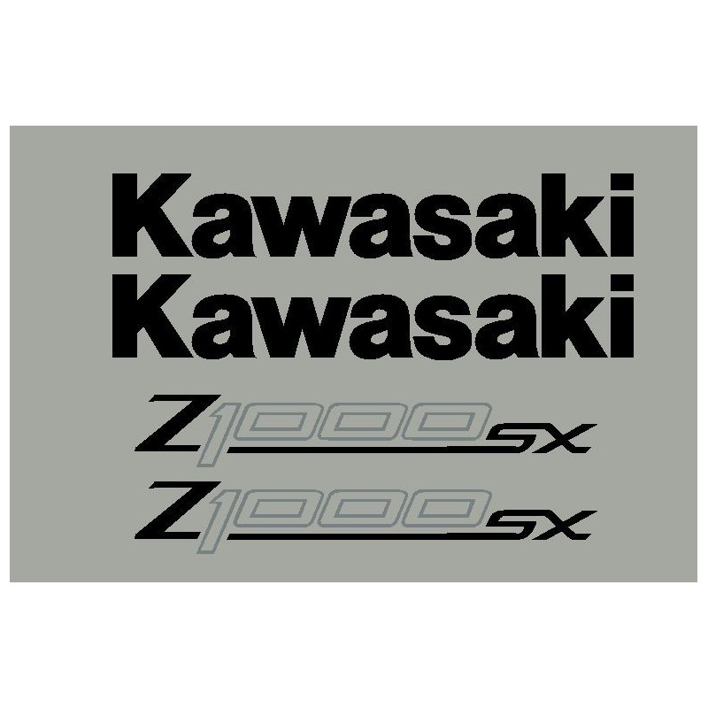 Kit autocollant Kawasaki Z1000sx