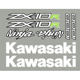 Pack sticker Kawasaki ZX6R ou ZX10R