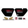 Kit stickers pour moto Honda XR 125