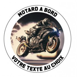 copy of Sticker Motard à...