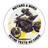 copy of Sticker Motard à bord sportive G