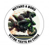 copy of Sticker Motard à bord sportive G