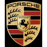 Autocollant logo Porsche pour une décoration murale