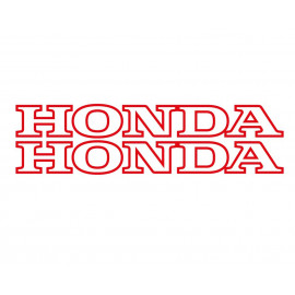 Lettrage HONDA adhésif pour moto