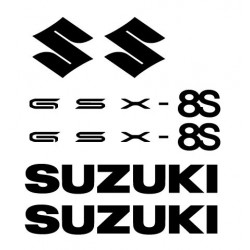 Kit de Stickers GSR 8S : Personnalisez Votre Suzuki Comme Jamais