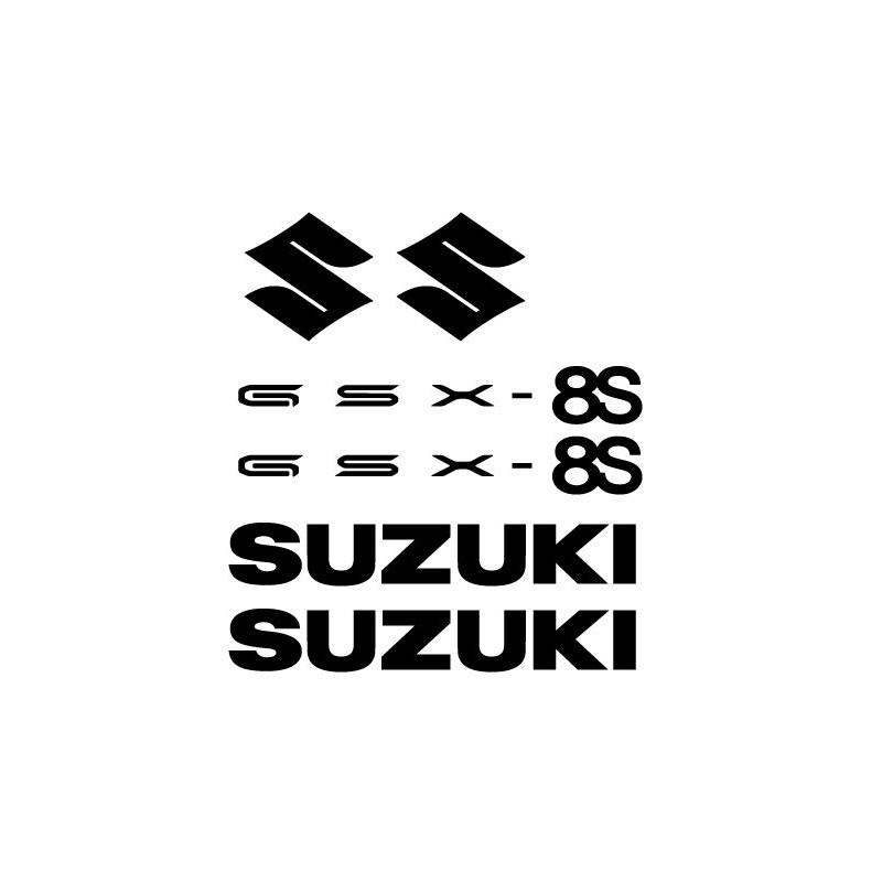 Kit de Stickers GSR 8S : Personnalisez Votre Suzuki Comme Jamais