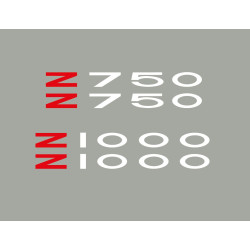 Stickers autocollants Z750 ou Z1000