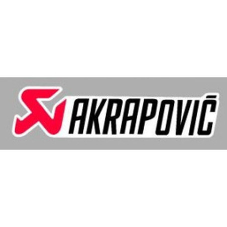 Pegatina adesivo logo Akrapovic