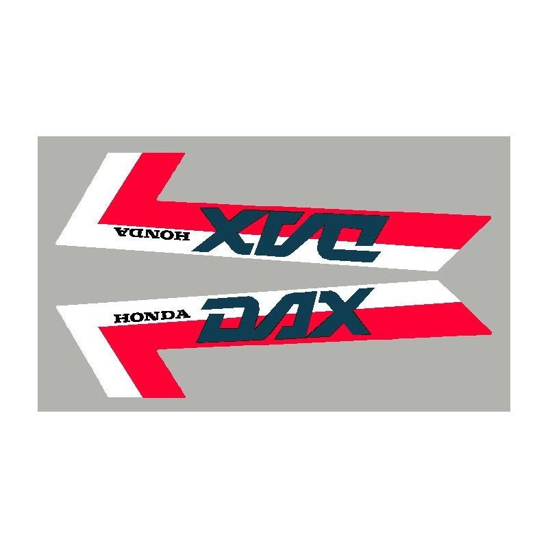 2 stickers pour Honda DAX