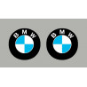 2 stickers logo BMW