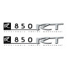 2 stickers pour BMW R850RT