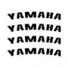 4 stickers YAMAHA courbé pour jante