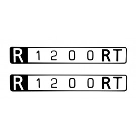 2 stickers pour BMW R1200RT
