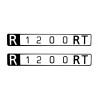 2 stickers for BMW R1200RT