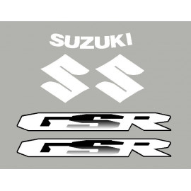 lot de 2 stickers SUZUKI GSR