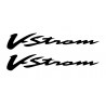 Lot de 2 stickers SUZUKI V storm