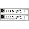 2 stickers pour BMW R850RT